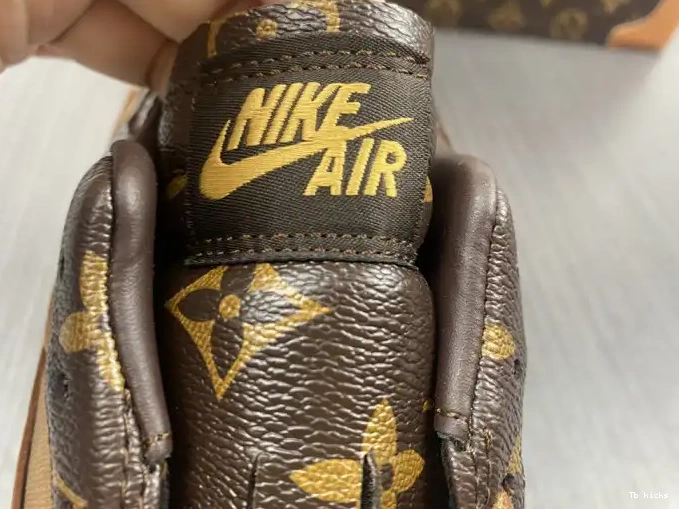 Cheap TBK OW Jordan AJ1 Off-Louis 1 LOW x Air 0623